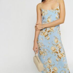 Reformation Dover Dress Heavenly - Size 10